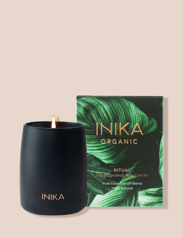 Inika Candle - Soy & Coconut Ritual Scent 250g