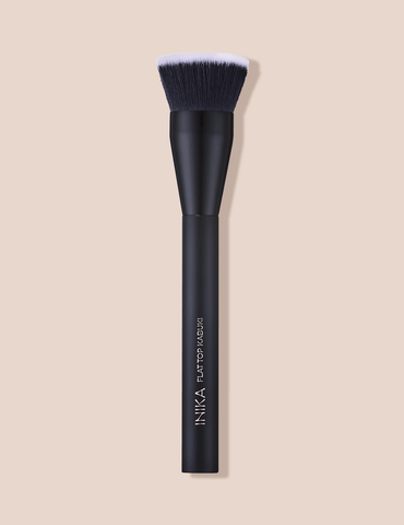 Inika Organic - Vegan Flat Top Kabuki Brush ( NEW Design )