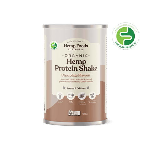 Hemp Foods Australia Essential Hemp Protein Powder - Chocolate (420g)