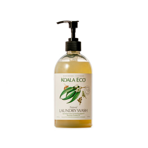 Koala Eco - Natural Laundry Wash - Lemon, Eucalyptus, and Rosemary (500ml)