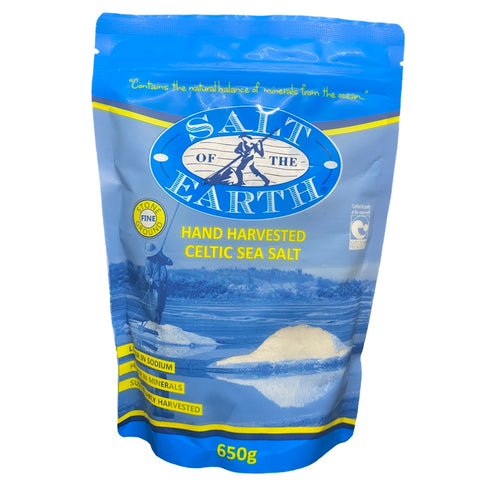 Salt Of The Earth Celtic Sea Salt - Fine 650g