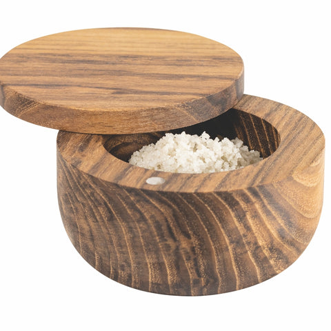 Salt Of The Earth - Acacia Wood Salt Box