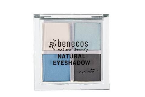 Benecos Eyeshadow Quattro - True Blue 4.8g