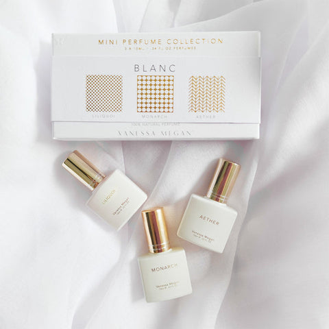 Vanessa Megan - Blanc Mini Perfume Trio (3 Pack)