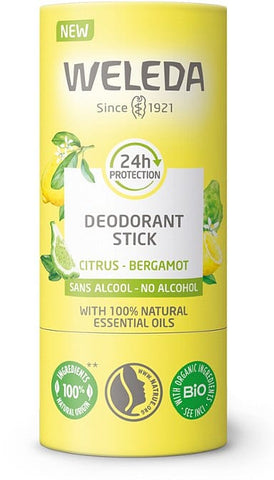 Weleda Deodorant Stick - Citrus Bergamot 50g