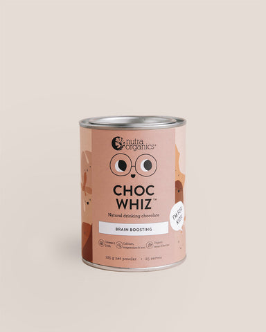 Nutra Organics - Choc Whiz - Brain Boosting and Gut Loving (125g)