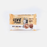 LoveRaw Nutty Choc Balls Bars - M:lk Choc (2 x 28g)