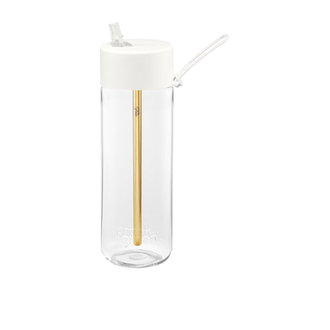 Frank Green - Original Reusable Bottle with Straw Lid - Cloud (25oz)