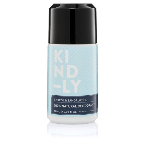 KIND-LY - Natural Deodorant - Cypress and Sandalwood (60ml)