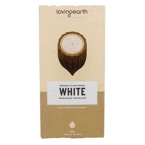 Loving Earth - White Chocolate (80g)