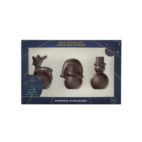 Ratio Cocoa Roasters - Christmas Baubles - Milk Chocolate (120g)