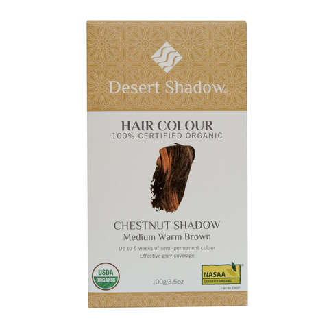 Desert Shadow - Organic Hair Colour - Chestnut Shadow (100g)