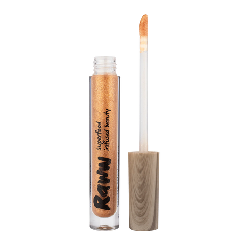 Raww - Coconut Splash Lip Gloss - Cinnamon Fizz (3.1ml)