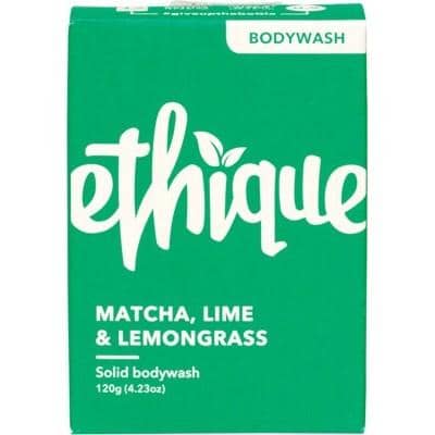 Ethique - Soap Bar Invigorating - Matcha, Lime and Lemongrass (120g)