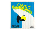 Retro Kitchen - Biodegradable Dish Cloth - Cockatoo