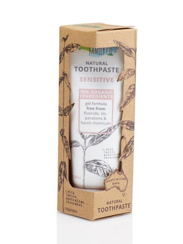 The Natural Family Co. - Natural Toothpaste - Sensitive (100g) (EXPIRES 10/2022)